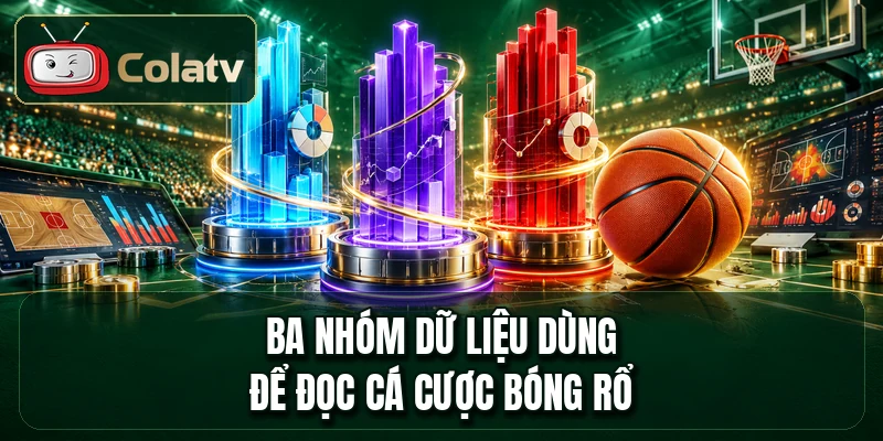 Ba nhóm dữ liệu dùng để đọc cá cược bóng rổ