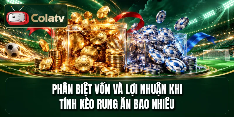 Phân biệt vốn và lợi nhuận khi tính kèo rung ăn bao nhiêu
