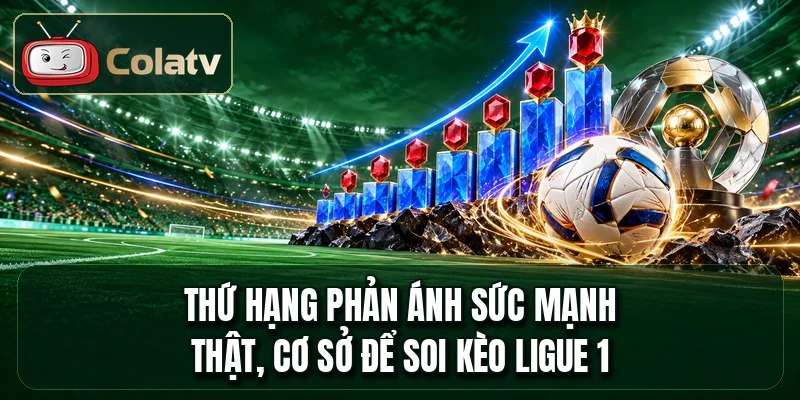Thứ hạng phản ánh sức mạnh thật, cơ sở để soi kèo Ligue 1