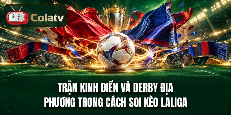 Trận kinh điển và derby địa phương trong cách soi kèo LaLiga